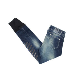 Animo Jeansreithose mit Silikonkniebesatz blau 34