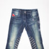 Animo Jeansreithose mit Silikonkniebesatz blau 34 – Bild 6