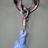 Führstrick mit Panikhaken hellblau – Bild 3