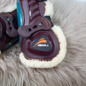 eQuick Gamaschen eShock Fluffy braun S