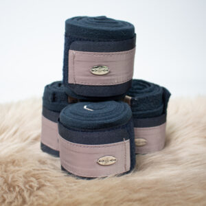 Showmaster Bandagen Basic navy 4er Set Pony