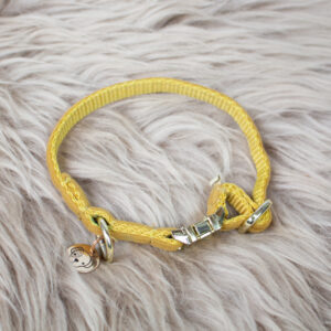 Kentucky Halsband Velvet mustard XXS