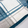 Eskadron Abschwitzdecke Dralon Check softgrey/tealblue S/125 – Bild 6