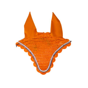 Horze Fliegenohren Glitzer orange WB