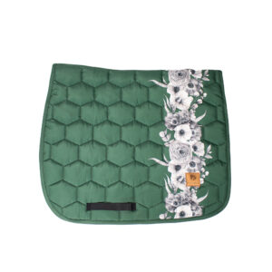 Dotibel Schabracke Nova green/grey flowers DR