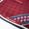 Showmaster Schabracke Winter rot VS/P – Bild 4