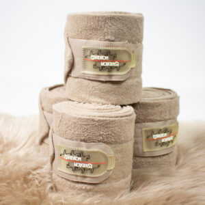 Eskadron Bandagen Fleece taupe melange 4er Set WB