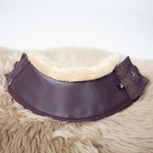 Eskadron Heritage Hufglocken Softslate Fauxfur deepberry M