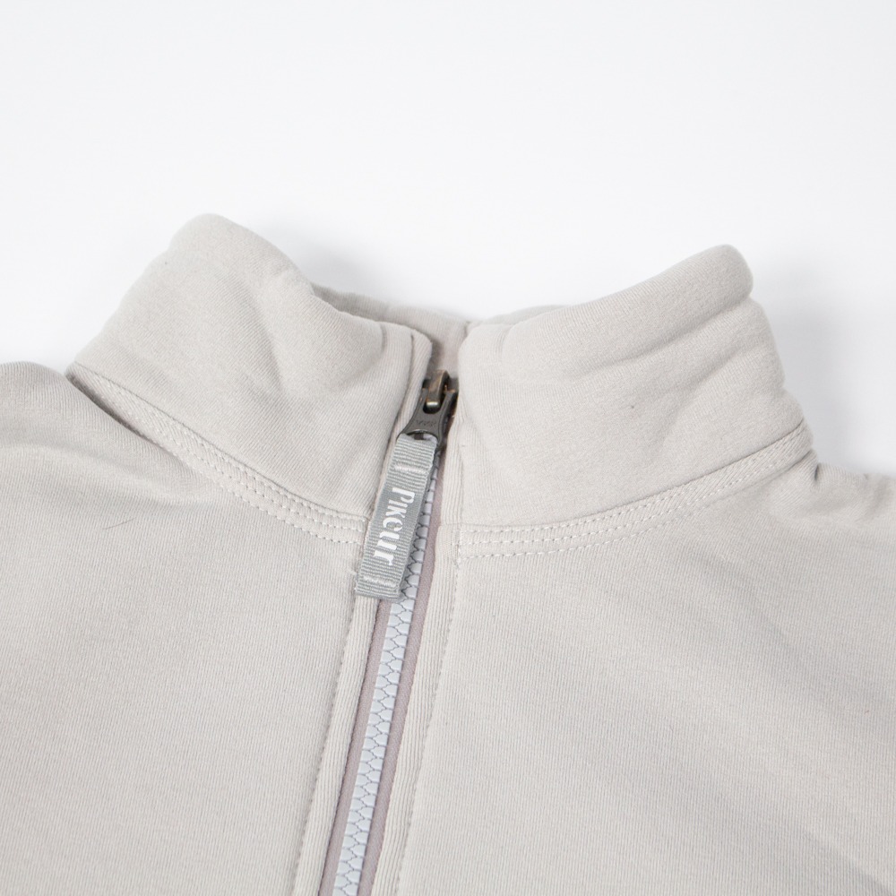 Pikeur Pullover mit Zipper grau XS – Bild 2