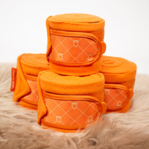 Eskadron Platinum Bandagen Fleece vermillion orange Pony