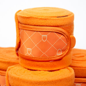 Eskadron Platinum Bandagen Fleece vermillion orange Pony