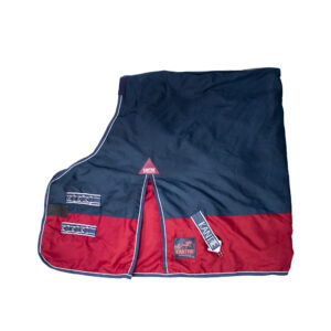 Kantrie Outdoordecke 50g navy/rot 135