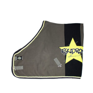 Eskadron Abschwitzdecke Fleece Bicolor Star olive S/125