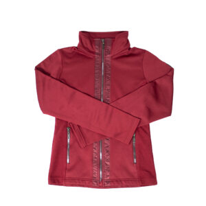 Equestrian Stockholm Fleecejacke bordeaux XS