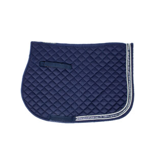 Horze Schabracke Glitzer navy VS