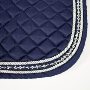 Horze Schabracke Glitzer navy VS