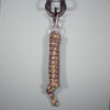 Eskadron Platinum Führstrick mit Karabiner teak brown/moss green/atlantic blue