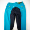 HKM Pro Team Reithose mit Vollbesatz türkis 36 – Bild 6