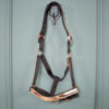 Showmaster Halfter schwarz/roségold COB