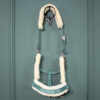 Eskadron Halfter Dornschnalle Faux Fur seapine green WB