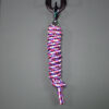 Felix Bühler Führstrick mit Karabiner pink