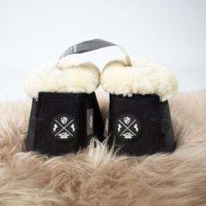 Eskadron Heritage Hufglocken FauxFur black S