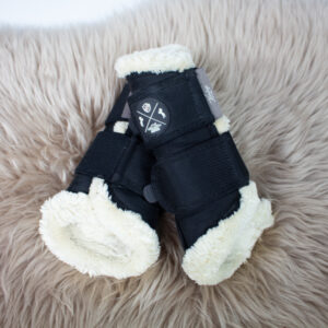 Eskadron Heritage Gamaschen FauxFur black S