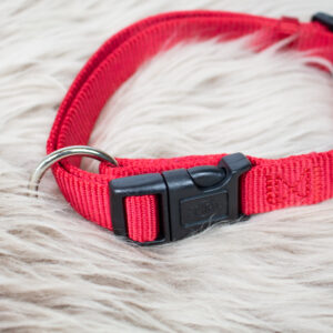 Trixie Premium Halsband rot M-L