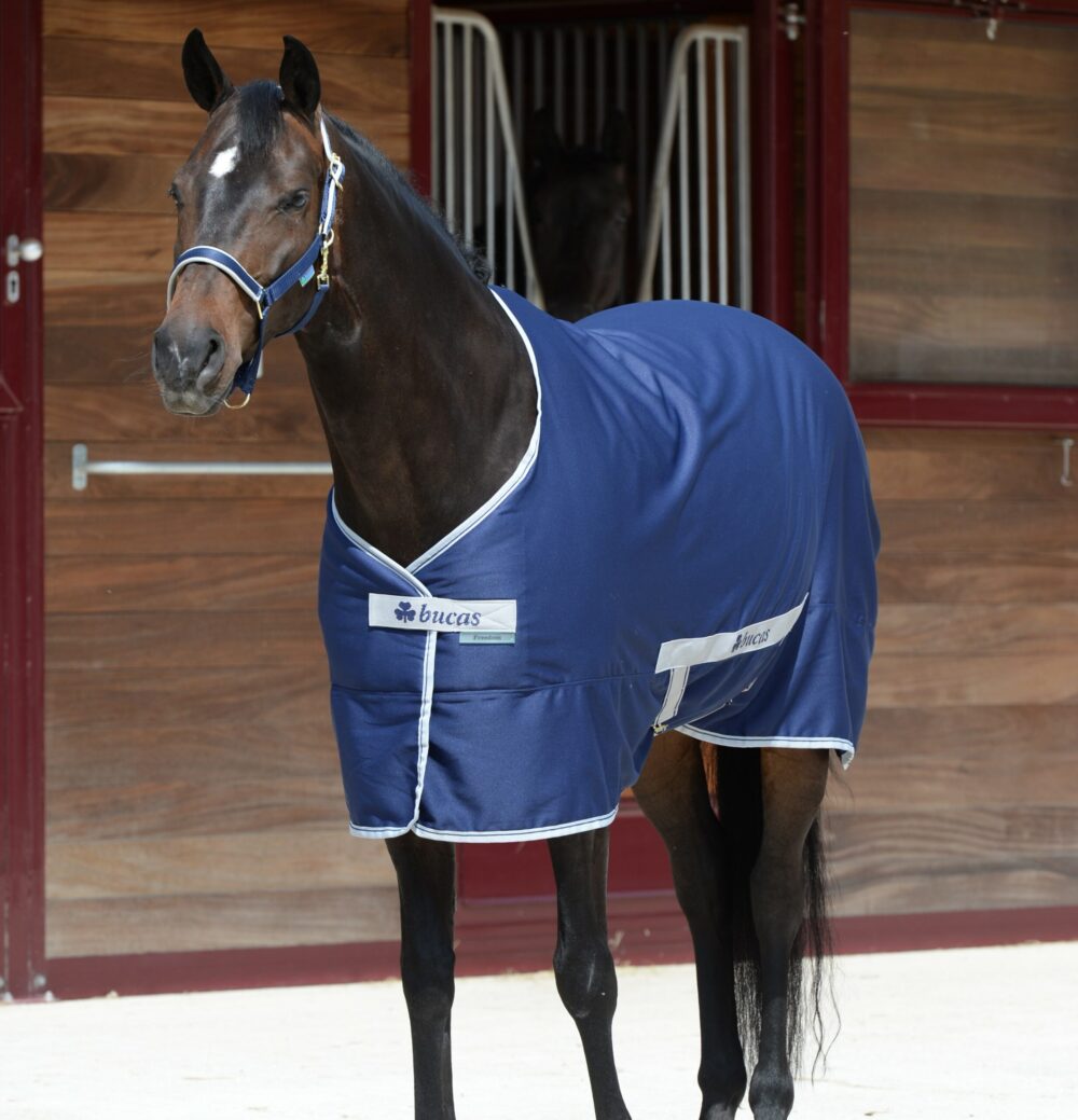 Bucas Stalldecke Freedom Twill navy 135