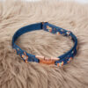 Freudentier Halsband Let's get Foxy navy 37-58 cm