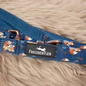 Freudentier Leine Let’s get Foxy navy 200 cm