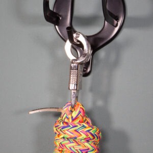 Showmaster Führstrick mit Panikhaken Bright rainbow