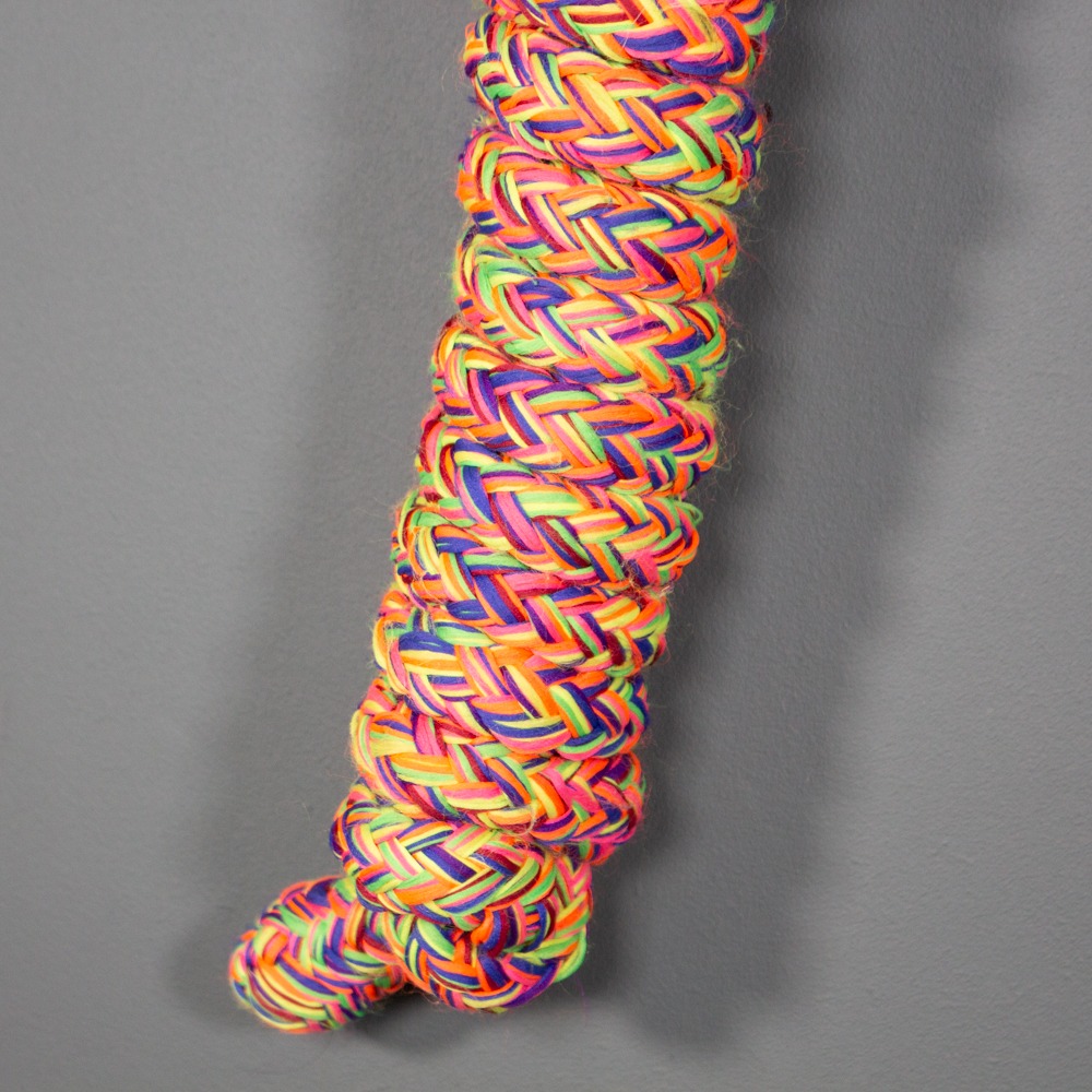 Showmaster Führstrick mit Panikhaken Bright rainbow – Bild 3