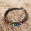 Magic Tack Halsband dunkelbraun L