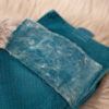 Eskadron Hufglocken Fauxfur tealblue XL – Bild 4