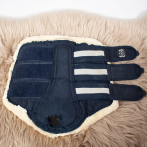 Eskadron Gamaschen Faux Fur navy L