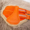 Eskadron Platinum Gamaschen Mesh Fauxfur vermillon orange S – Bild 3