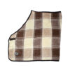 Eskadron Abschwitzdecke Dralon Check toffee/banana L/145 – Bild 2