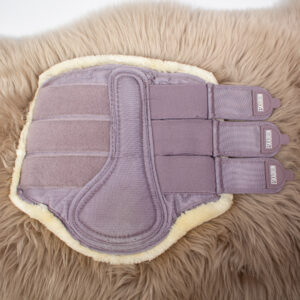 Eskadron Gamaschen Faux Fur orchidmauve L