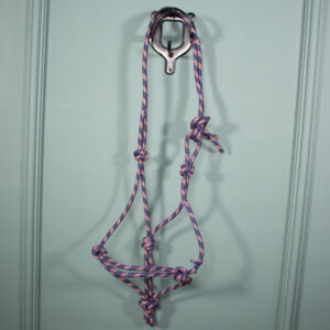 Marengos Knotenhalfter navy Shetty