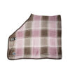 Eskadron Abschwitzdecke Dralon Check darktaupe/orchivmauve XL/155 – Bild 2