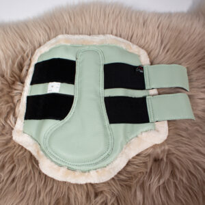 HKM Gamaschen Comfort Premium Fur light green