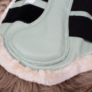 HKM Gamaschen Comfort Premium Fur light green