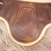 Eskadron Streichkappen Leder braun WB – Bild 3