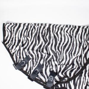 Riderschoice Fliegendecke mit Halsteil & Bauchlatz Zebra 145