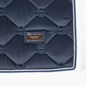 Equestrian Stockholm Schabracke White Edge navy DR