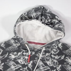 Eskadron Hoodie Bella anthra birds L