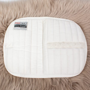 Horse-Friends Bandagierunterlagen mit Klettverschluss weiß