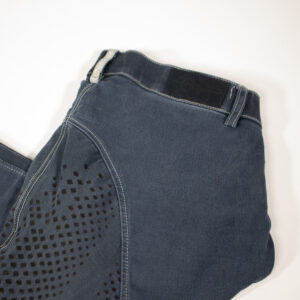 Covalliero Jeans Reithose mit Silikonvollbesatz blau 42