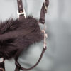 Halfter mit Kunstfell schwarz COB – Bild 3
